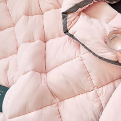 【TEXLORD】Winter Quilt Twin Single Full Queen King Size Comforter Thick Blanket Solid Color