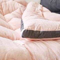 【TEXLORD】Winter Quilt Twin Single Full Queen King Size Comforter Thick Blanket Solid Color